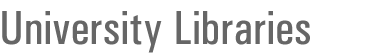 University Libraries